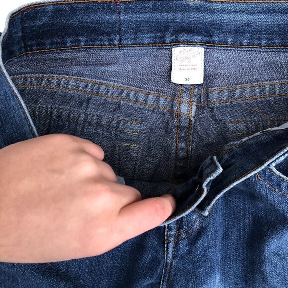 VINTAGE True Religion Jeans Size 34 Red Horseshoe - Picture 10 of 10